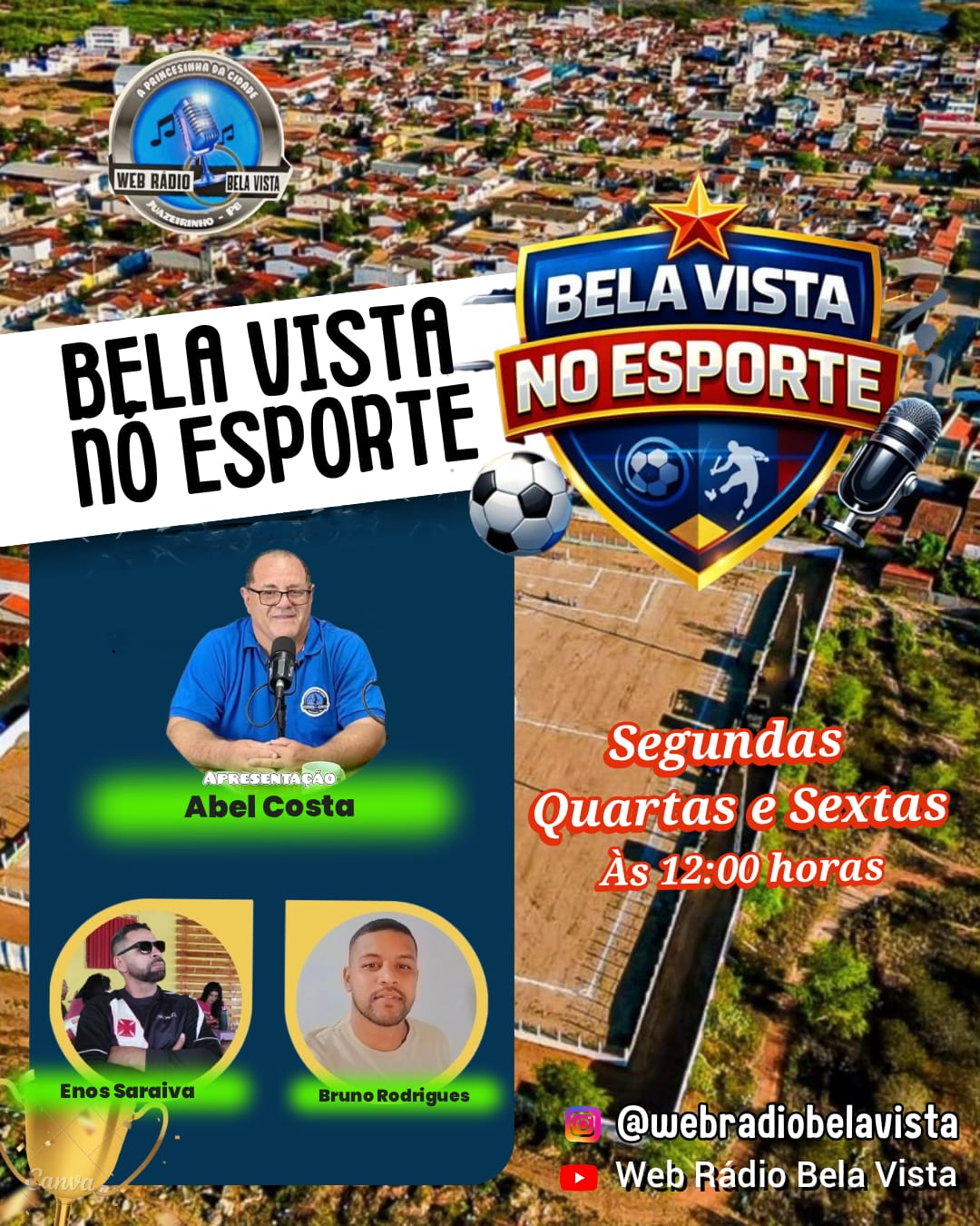 Programa bela vista no Esporte